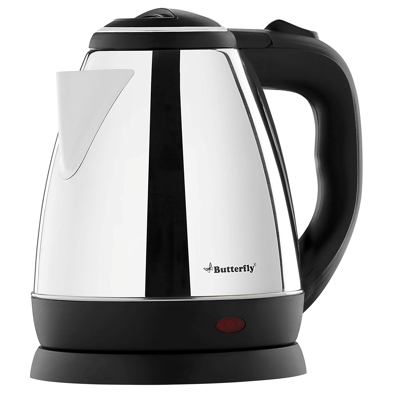 Butterfly EKN 1.5 Litre Stainless Steel Electric Kettle | 1500 W | 360� Swivel Power Base | Auto Shut Off | For Hot Water, Tea, Coffee, Noodles | Dry Boil Protection |