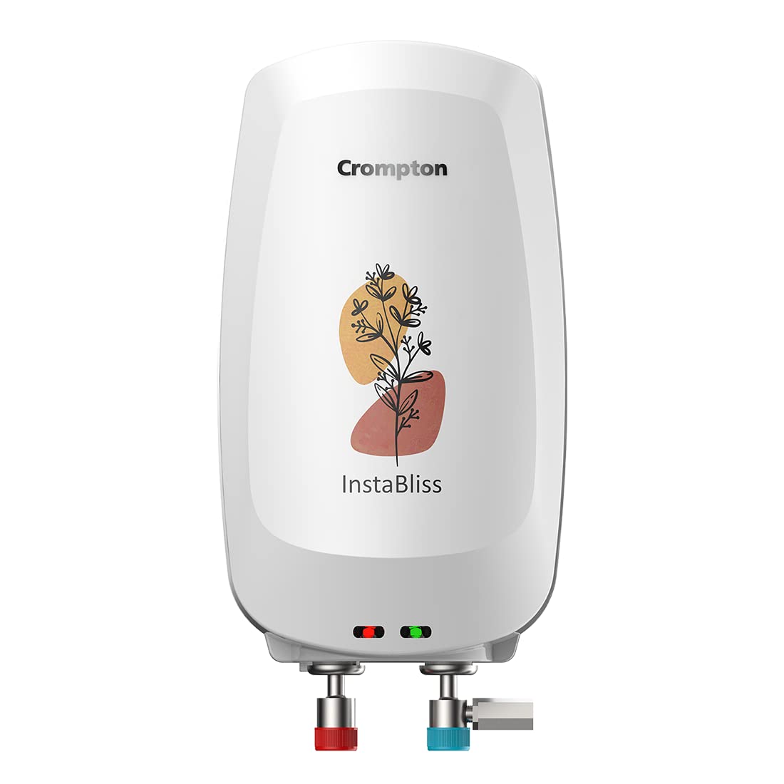 Crompton InstaBliss 3-L Instant Water Heater (Geyser) with Advanced 4 Level Safety (White), Wall Mounting