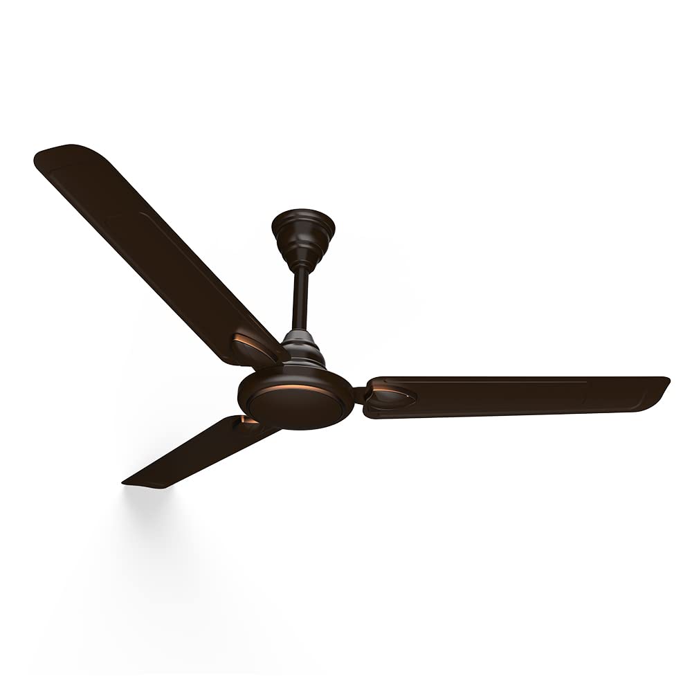 Crompton SUREBREEZE HILLBRIZ DECO 1200 mm (48 inch) Ceiling Fan (Smoked Brown) 1 Star