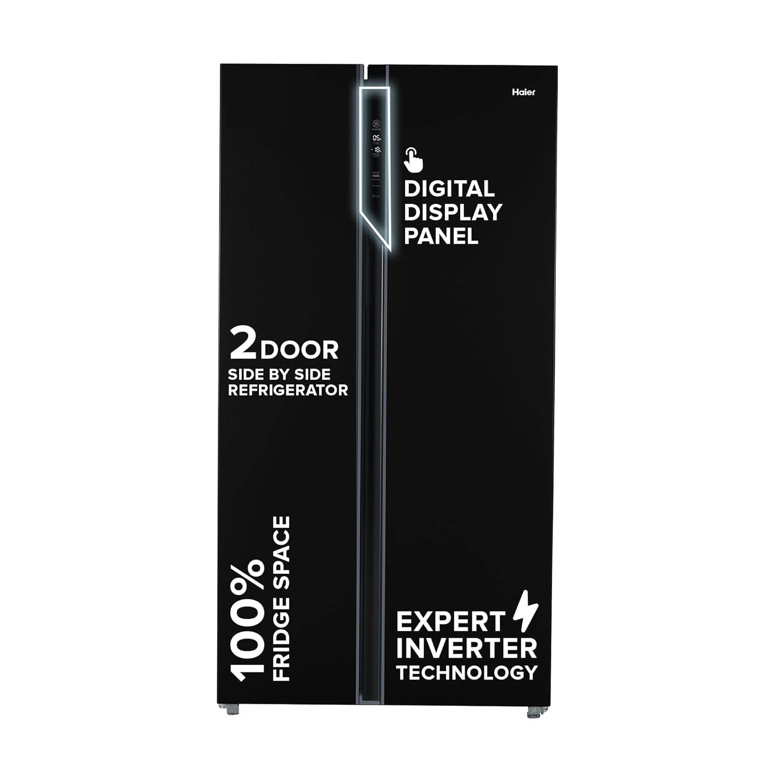 Haier 602L 2-Door Convertible Inverter Fridge