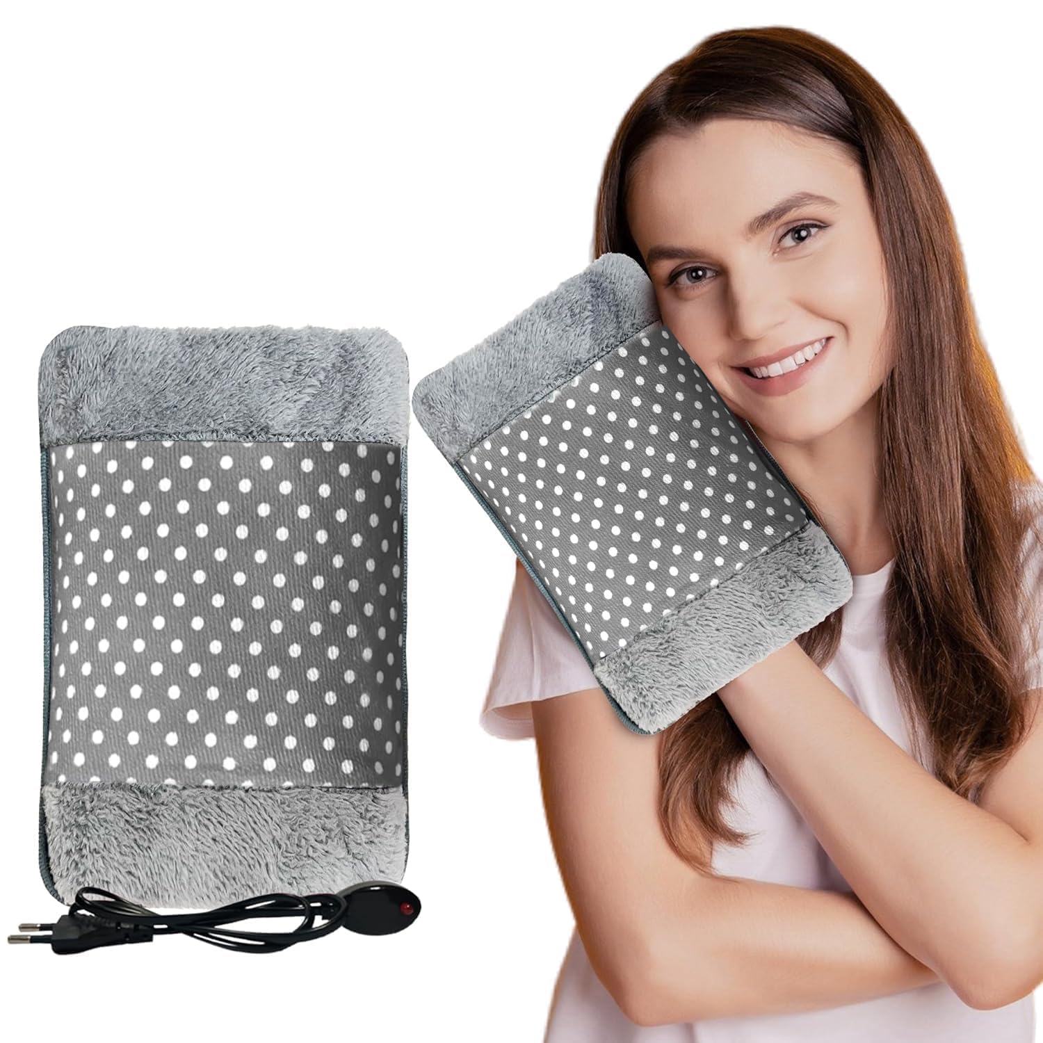 Hot Bag TEKCOOL heating bag for pain relief | Electric Pad-Heat Pouch | Water Bottle (Multicolor)