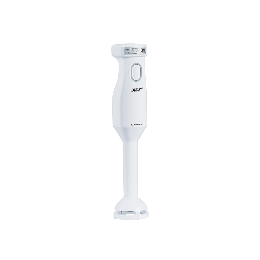 Orpat HHB-100E WOB 250-Watt Hand Blender (White)